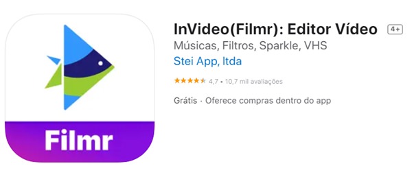 Aplicativo Filmr Aplicativo Filmr